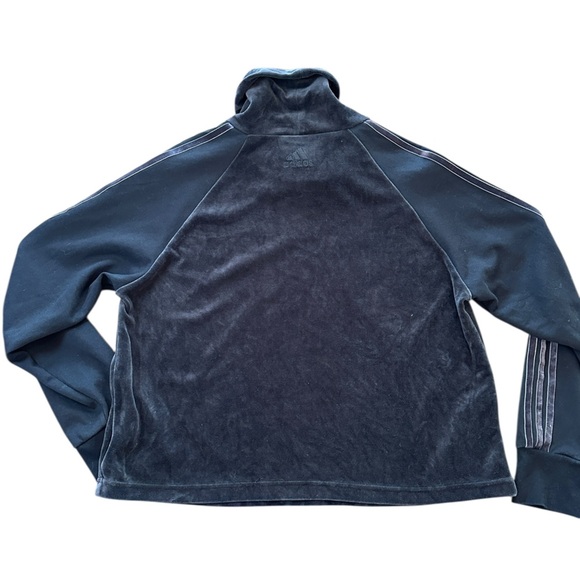 Adidas Women’s L black velvet turtleneck - Picture 2 of 6
